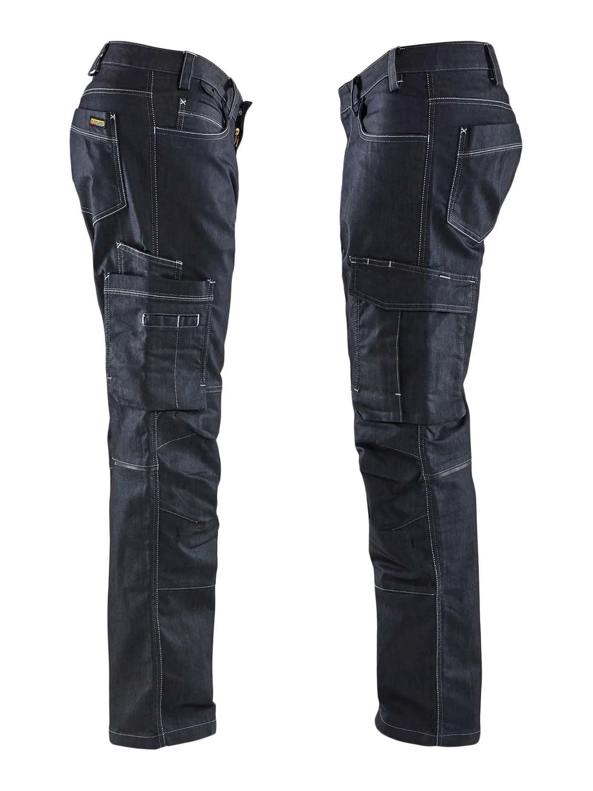 1439-1141&#x20;Work&#x20;Trouser&#x20;Denim&#x20;Stretch&#x20;-&#x20;Bl&#xE5;kl&#xE4;der