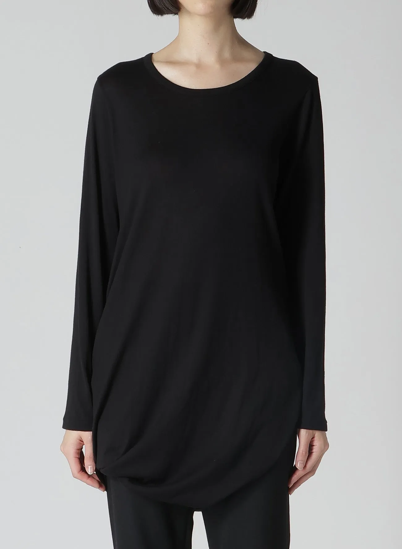 56/2 GUAZE SINGLE JERSEY TWISTED LONG SLV T