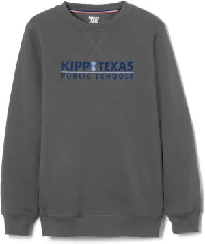 Adult Long Sleeve Crewneck Fleece Sweatshirt School