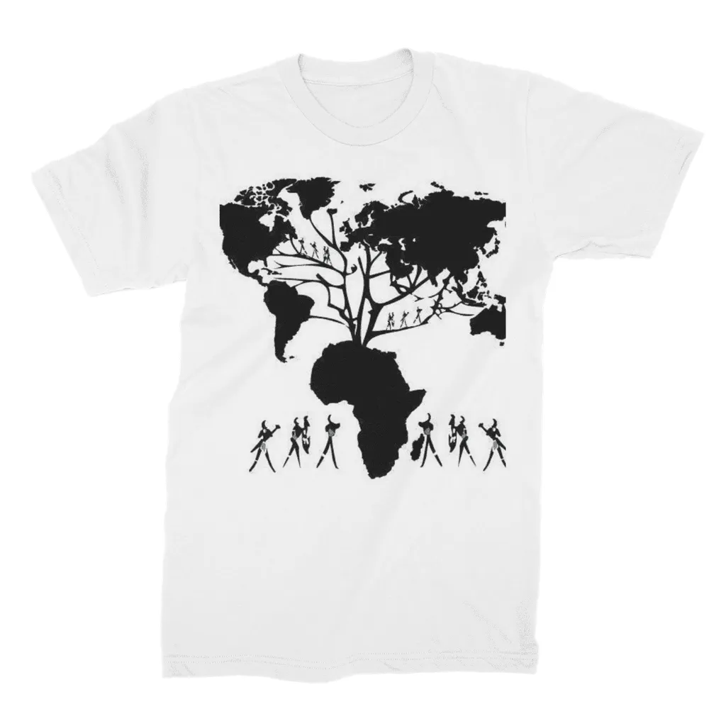 Afro Roots Unisex Fine Jersey T-Shirt