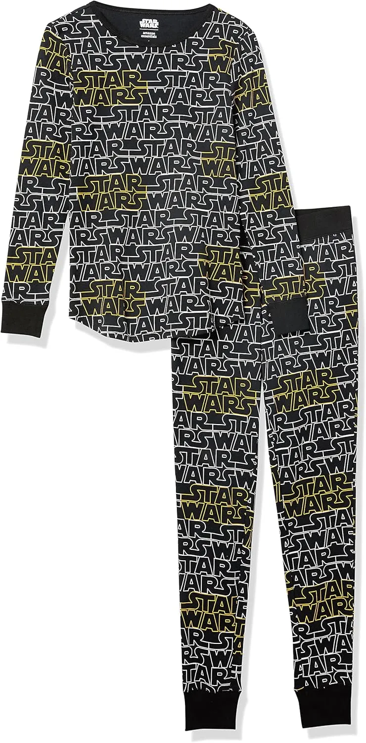 Amazon Essentials Disney | Marvel | Star Wars Women's Snug-Fit Cotton Pajama Sleepwear Sets