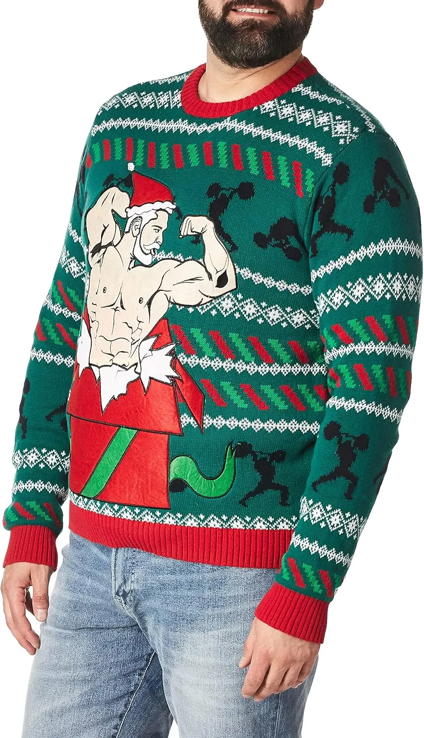 Blizzard Bay Men's Ugly Christmas Sweater Fitness