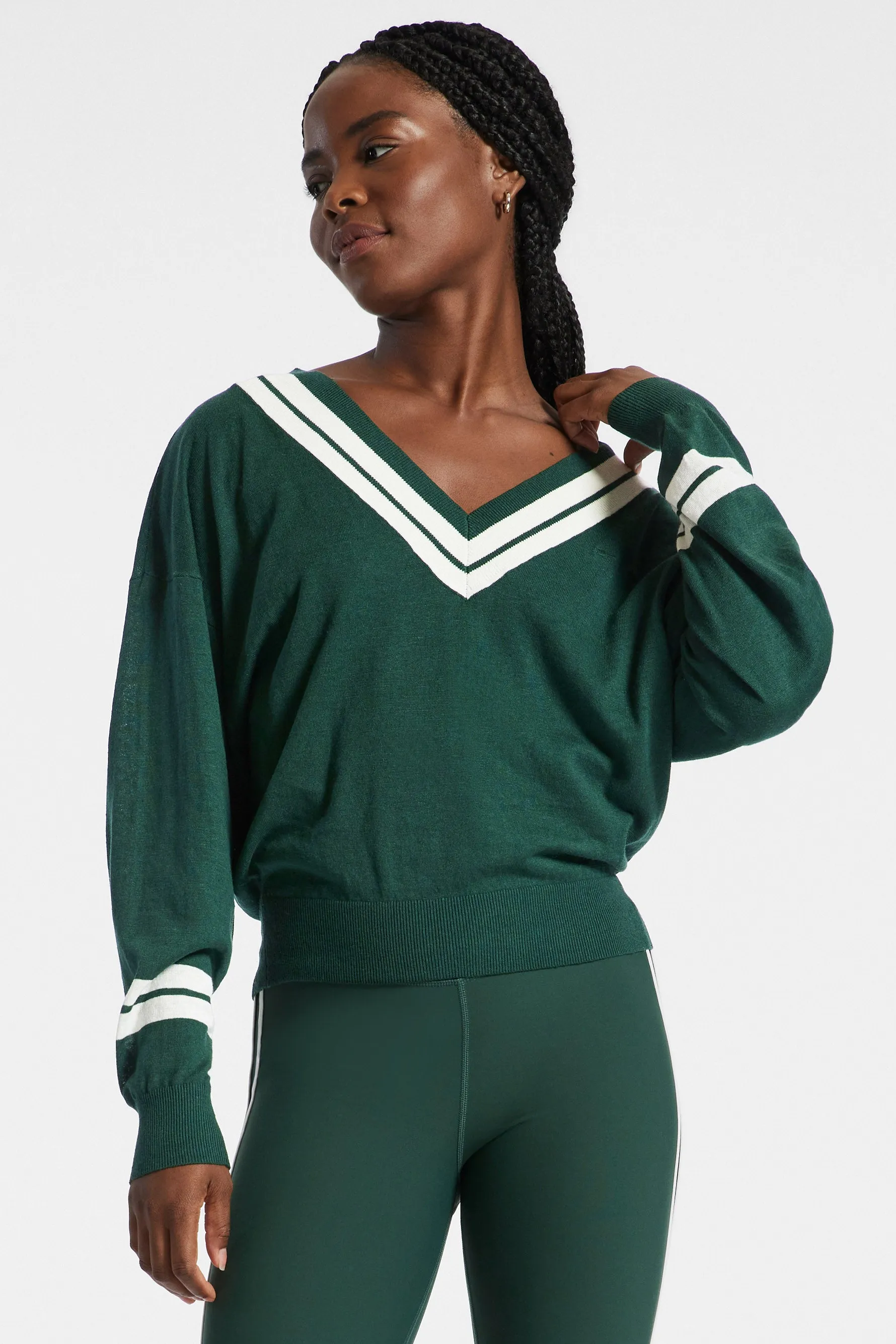 Bonita Knit Crew - British Racing Green