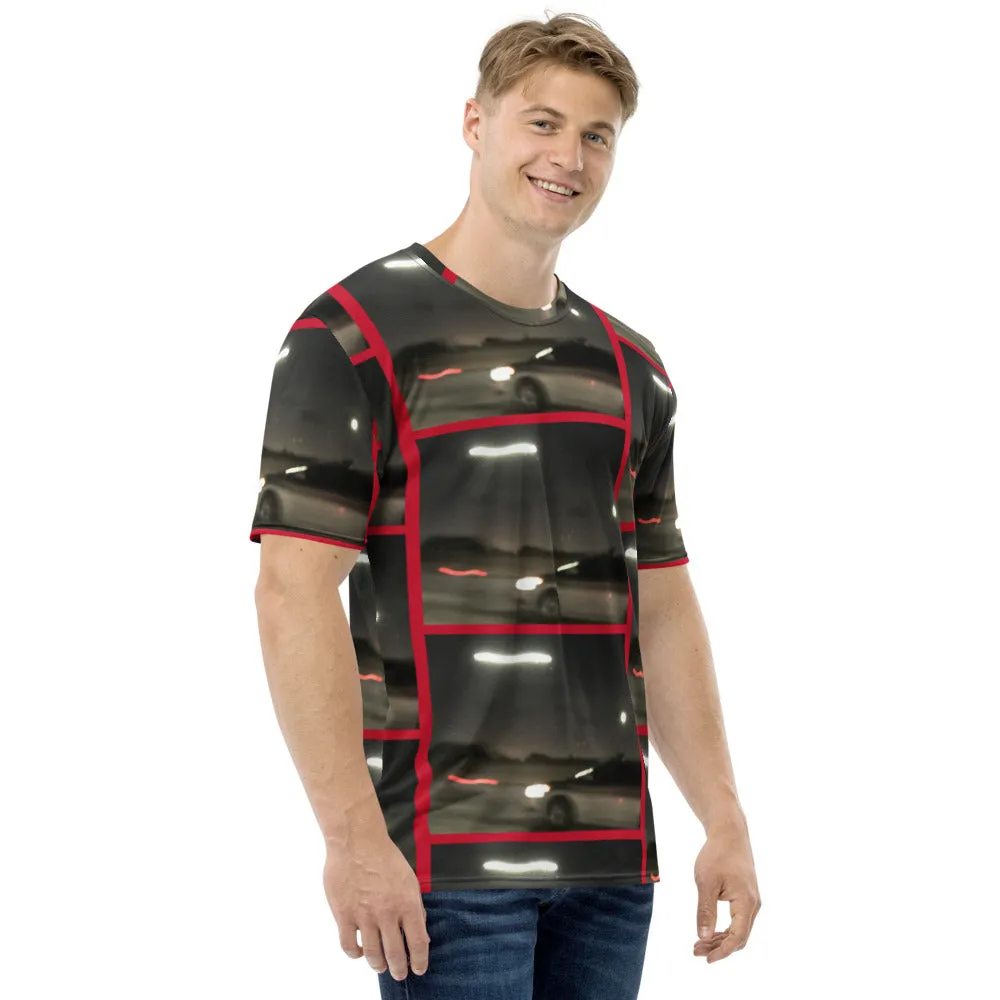 Chasing the moon red Men's T-shirt