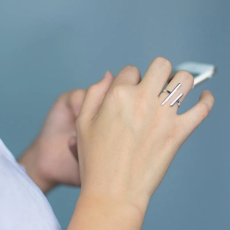 Contemporary Style Minimal Ring