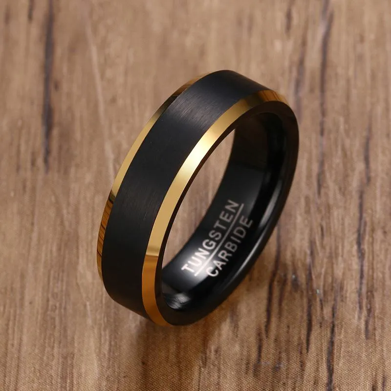 Egyptian Sands Matte Finished Brushed Tungsten Band