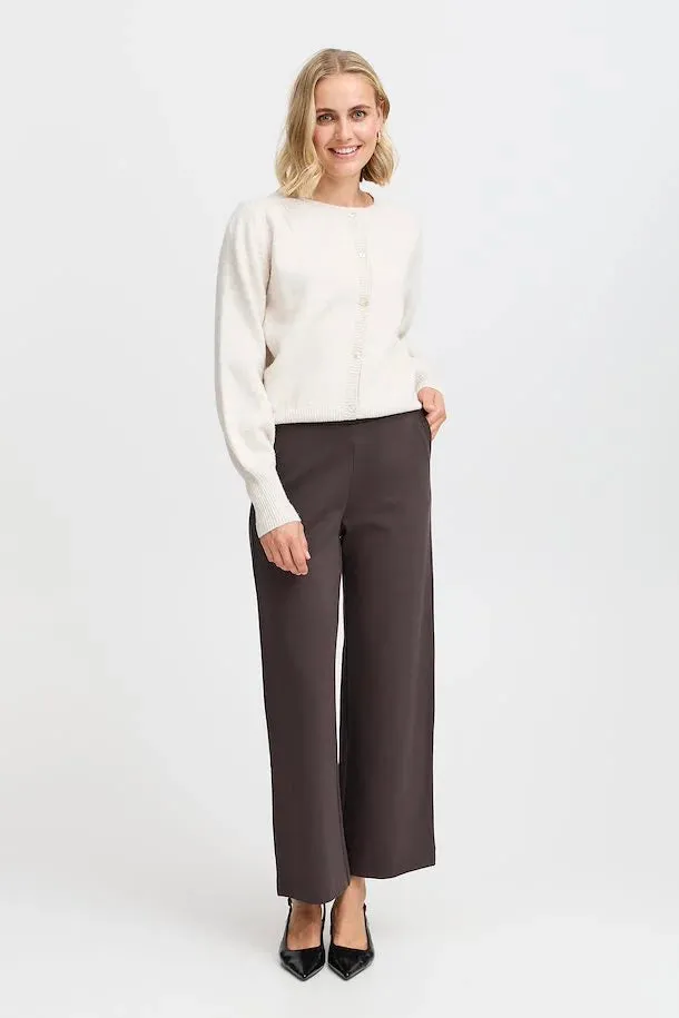 Fransa Elly Limestone Cardigan