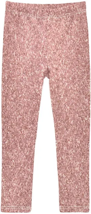 Girls' Leggings Bright Pink Glitter Sparkling Toddler Kids Stretch Yoga Pants Tights Dance Athletic Long Pants 6T