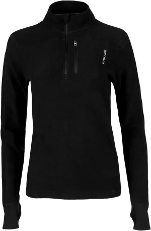 Hot Chillys Women's La Montaña Fleece Zip-T Thermal Top | UPF 40 Moisture-Wicking Mountain Weight Active Fit Base Layer Shirt