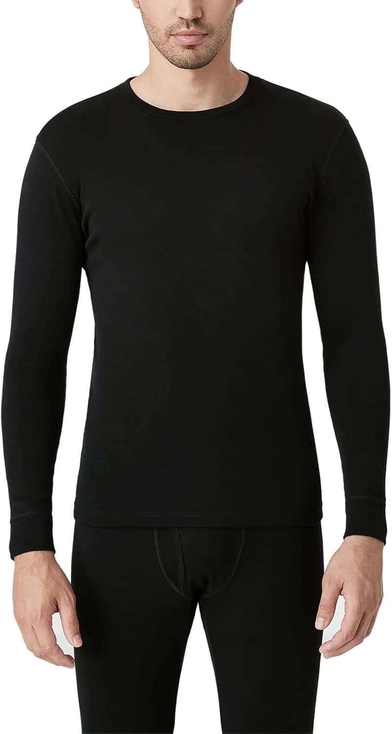 LAPASA Men 100% Merino Wool Shirt Base Layer Lightweight Midweight Thermal Top Long Sleeve Hunting Undershirt Warm Long John
