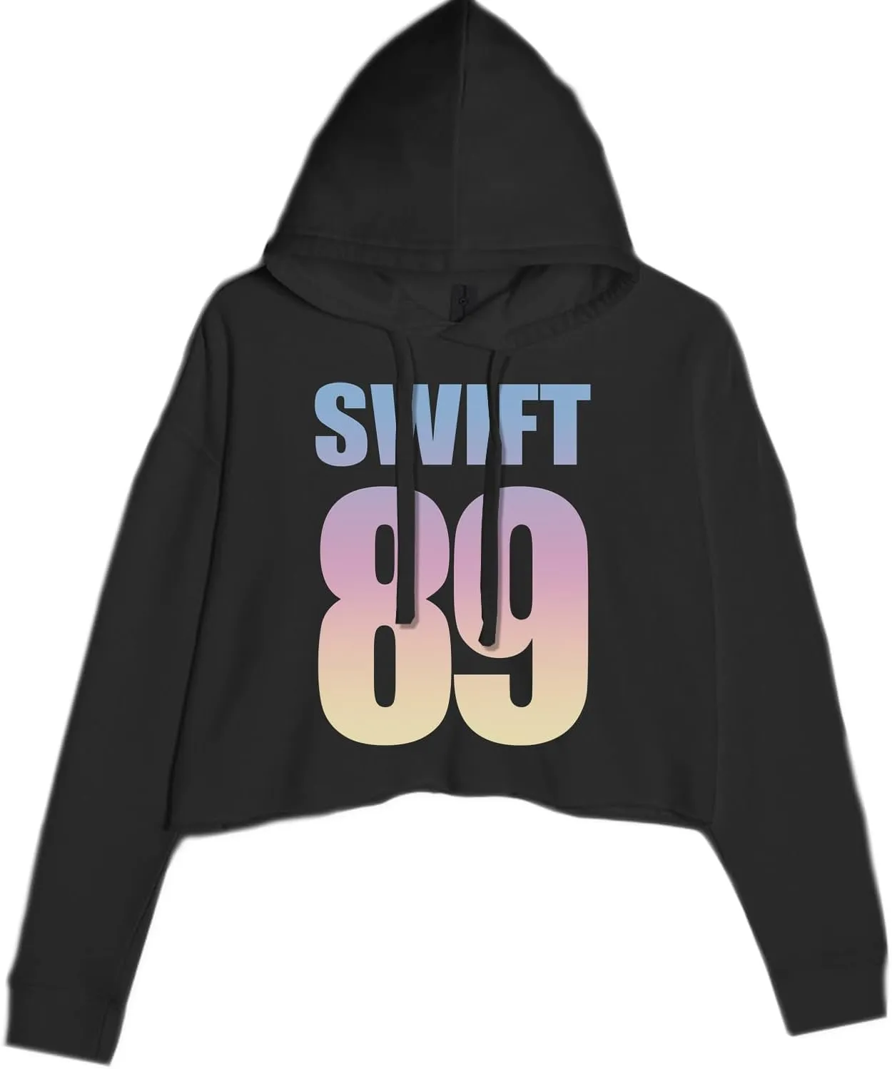 Lover Era Swift 89 Birth Year Music Fan Cropped Fleece Hoodie, Soft & Cozy, Trendy Fit