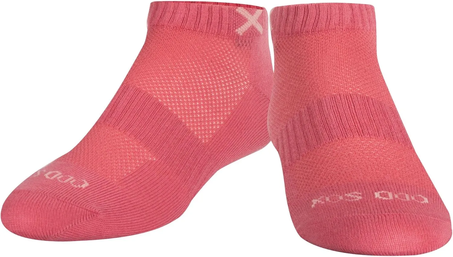 Odd Sox Basix Solid Heather Ankle Socks for Men & Women, Performance Comfort Cotton