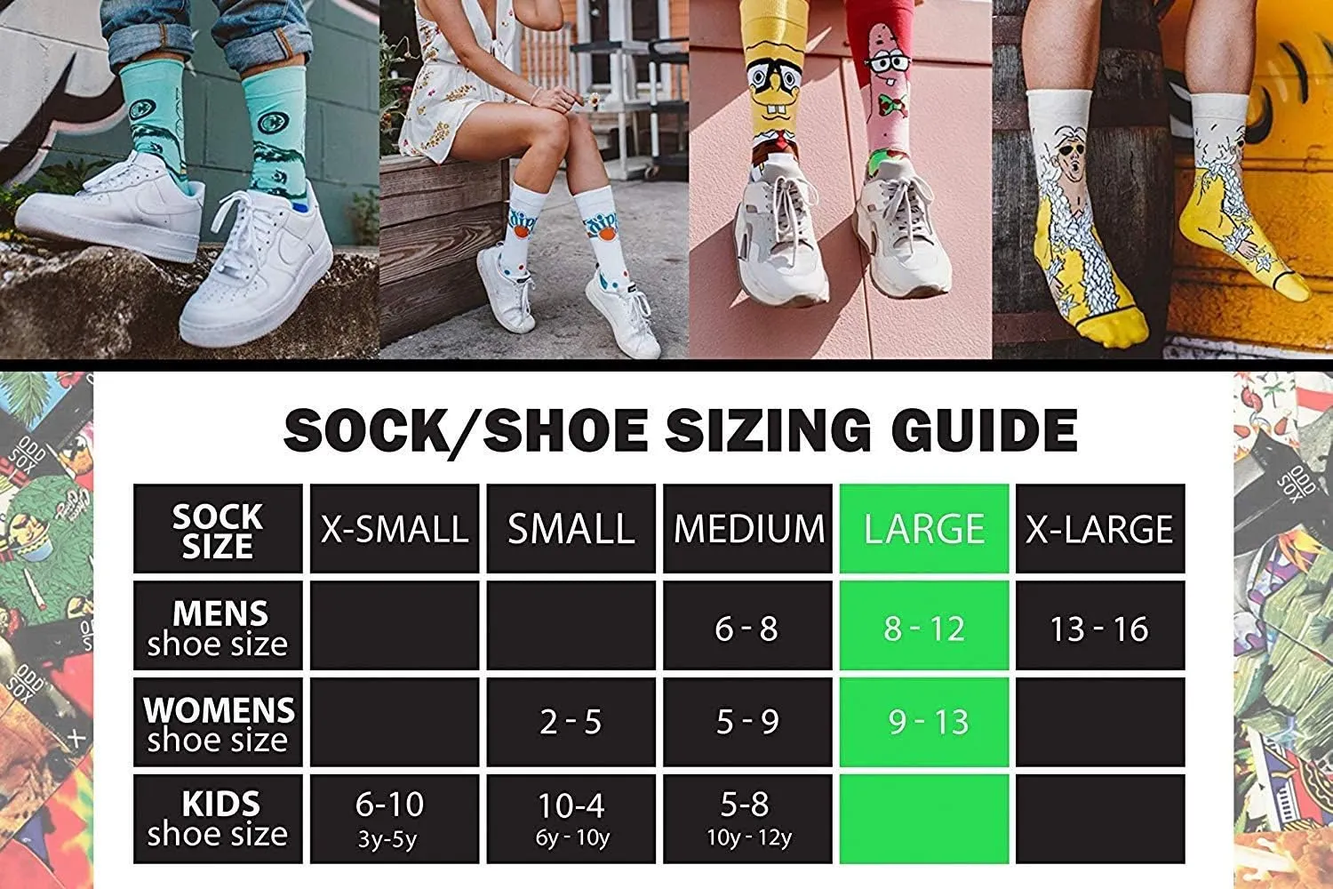 Odd Sox Basix Solid Heather Ankle Socks for Men & Women, Performance Comfort Cotton