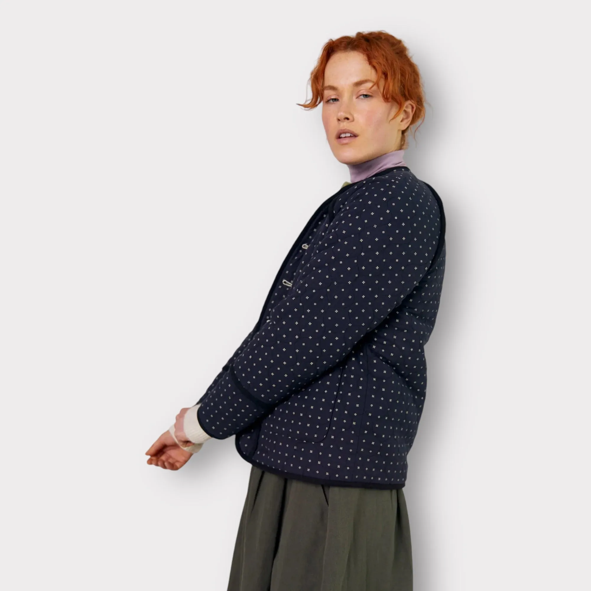 Sideline Felix Jacket Black Pattern