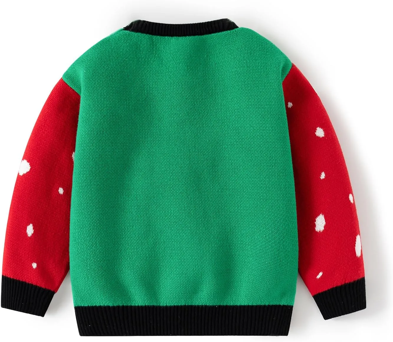 Ugly Christmas Sweater for Babies and Toddlers, Funny Dinosaur Santa Claus Knitted Sweatshirt Holiday Pullover Tops for Kids
