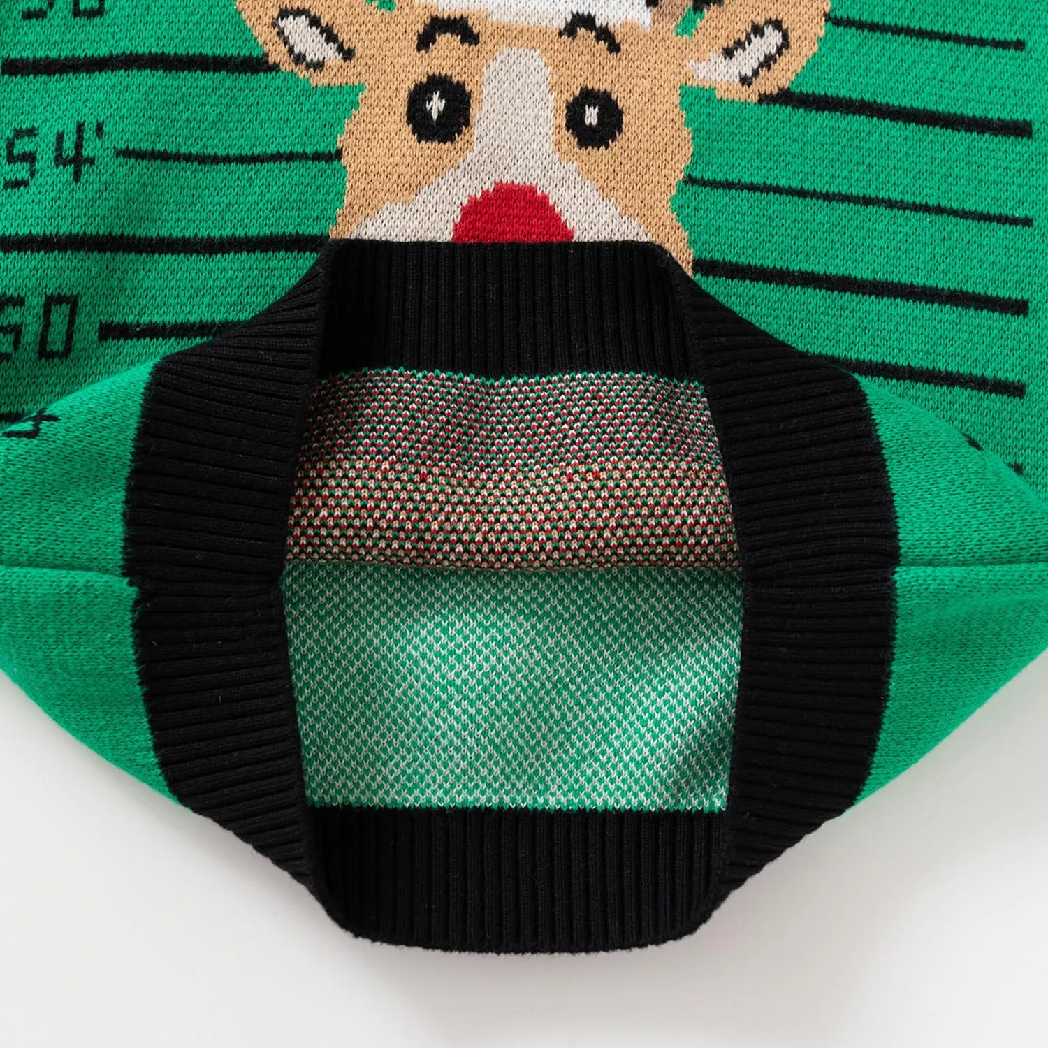 Ugly Christmas Sweater for Babies and Toddlers, Funny Dinosaur Santa Claus Knitted Sweatshirt Holiday Pullover Tops for Kids